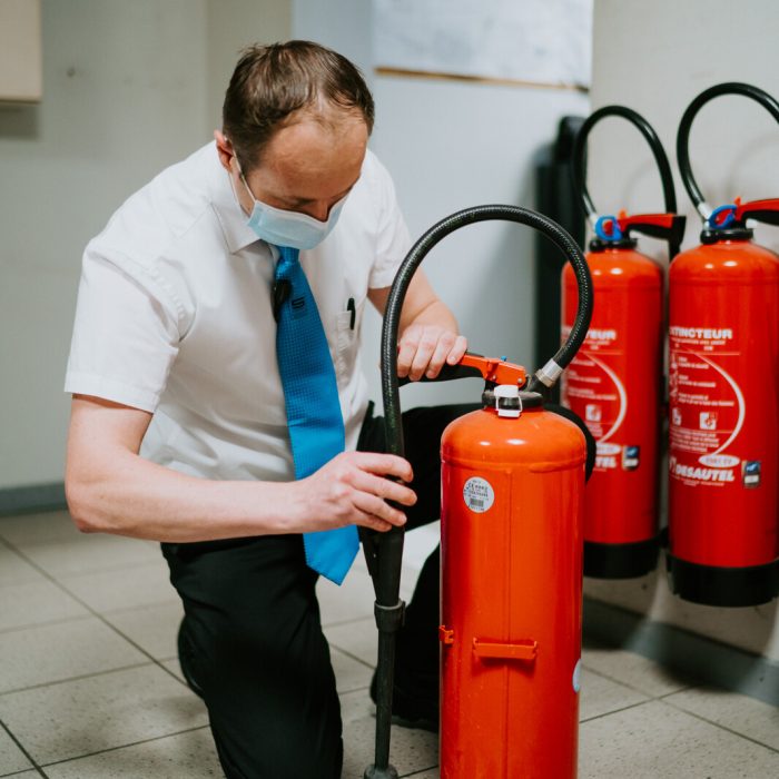 service agent de sécurité incendie