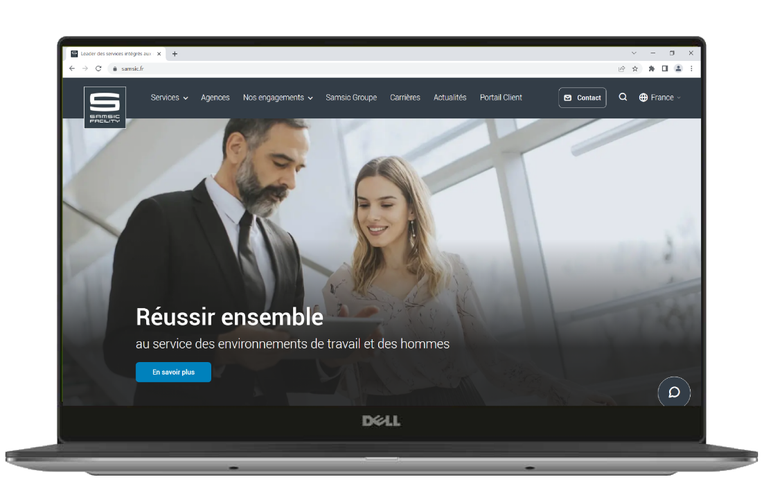 Un nouveau site pour Samsic Facility !