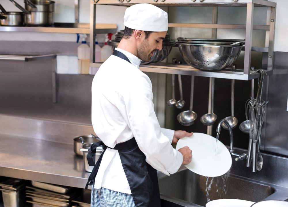 Protocole de nettoyage d'une cuisine de restaurant
