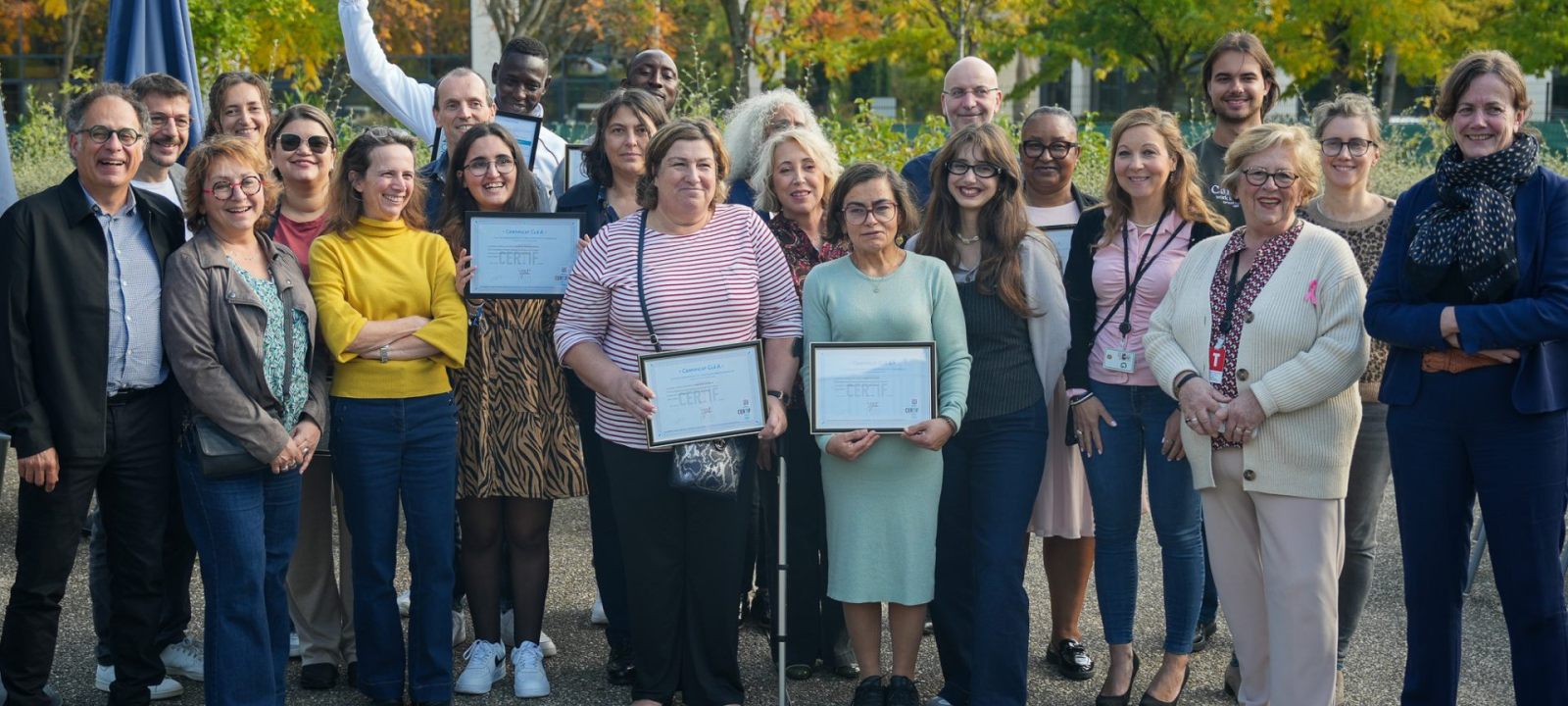 Remise de diplôme STOP ILLETRISME